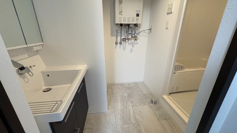 洗面設備　脱衣所