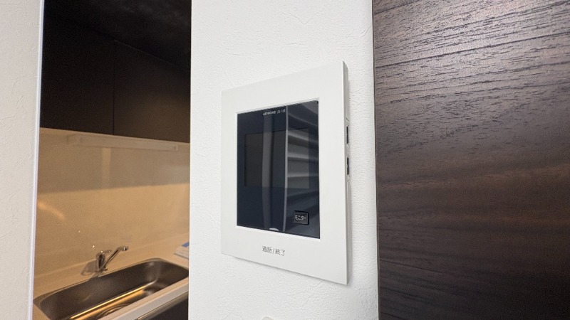 セキュリティ　モニター付きインターホン