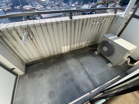 バルコニー　※別部屋の写真です
