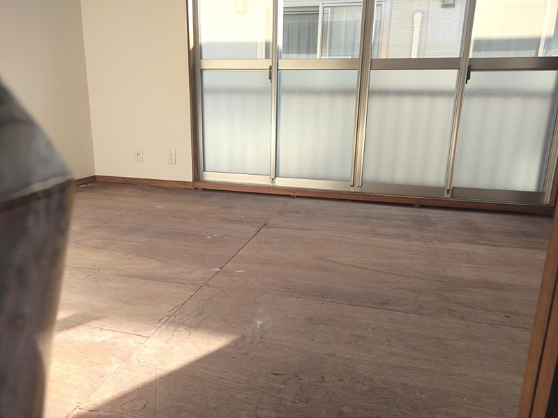 眺望　入居時には畳が入ります