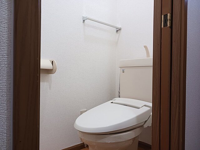 トイレ　ゆったりとした空間のトイレです
