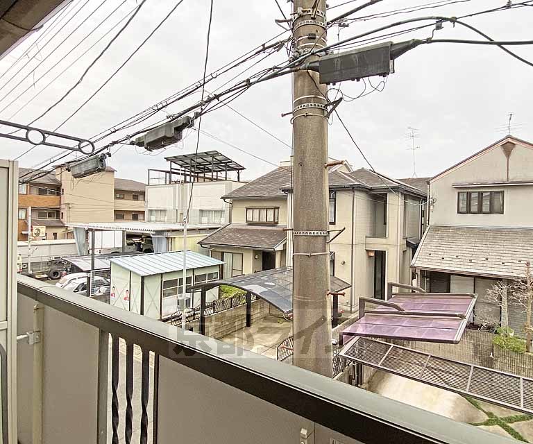 眺望　バルコニーから見た景色です。