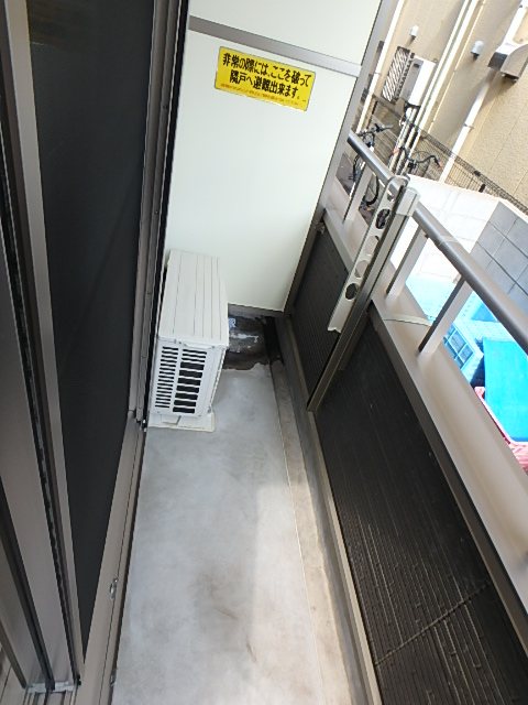 バルコニー　写真は同タイプの別室を使用