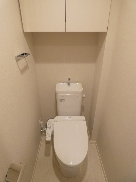 トイレ　ゆったりとした空間のトイレです
