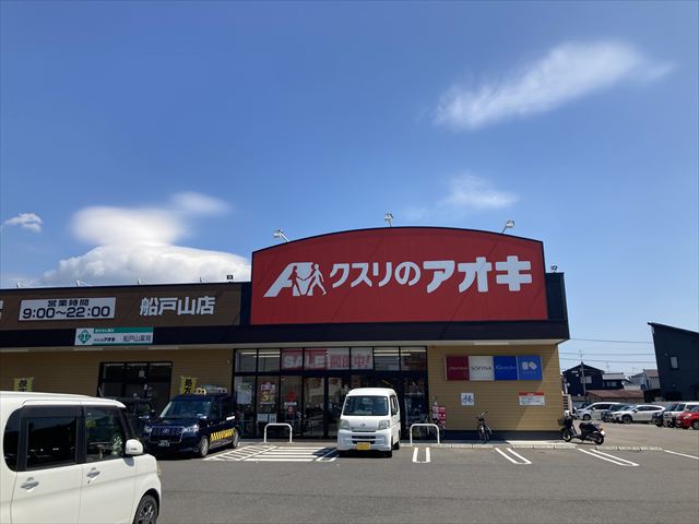 ドラックストア　クスリのアオキ船戸山店（ドラッグストア）まで1029m