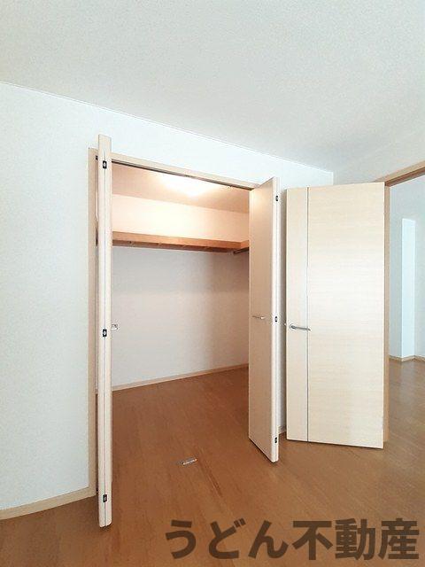 収納　うどん県のお部屋探しはうどん不動産へ うどんちゃんとLINE