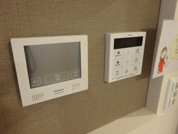 セキュリティ　TVモニター付きで来客対応も安心♪