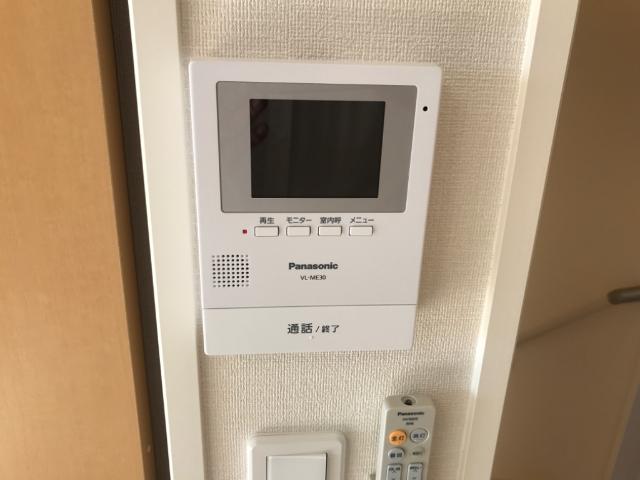 セキュリティ　カメラ付インターホン（イメージ）