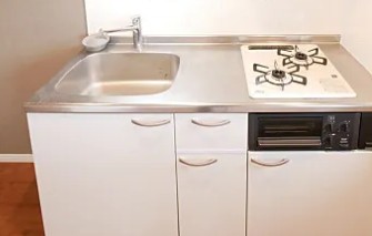 キッチン　写真は同タイプ住居です。