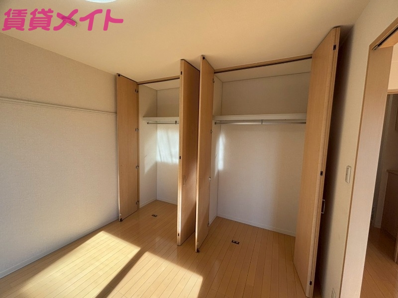収納　同型部屋写真です。