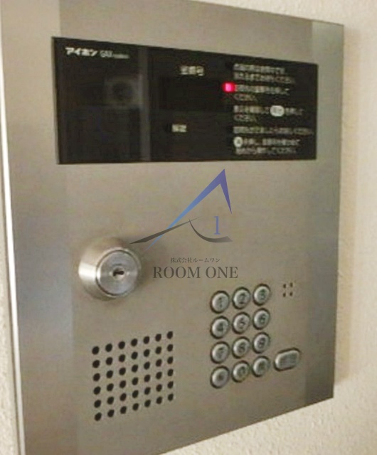 セキュリティ　オートロックです。