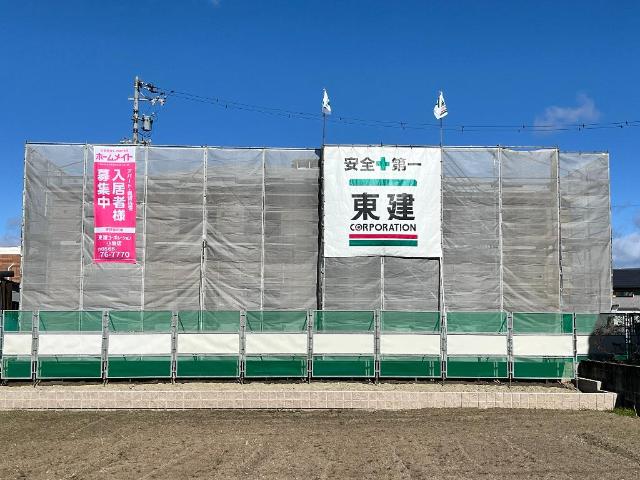 建物外観　建築現場