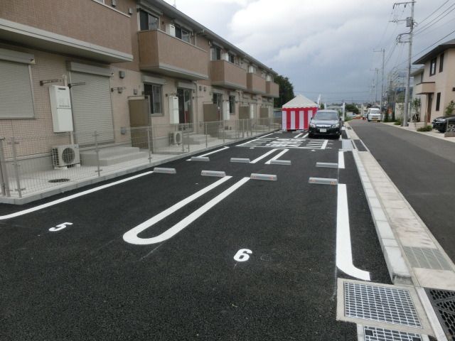 駐車場　敷地内の駐車場もあります。