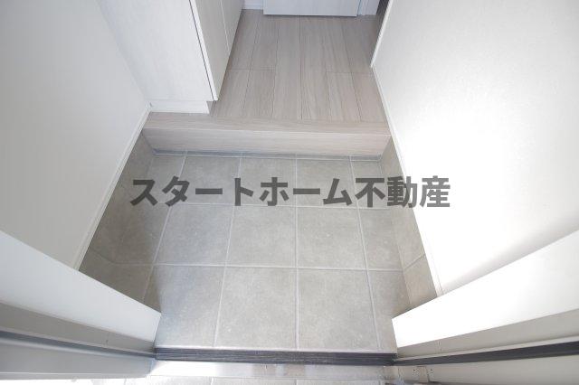 玄関　明るい玄関です