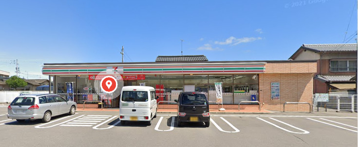 コンビニ　セブンイレブン 坂出久米町2丁目店（コンビニ）まで406m