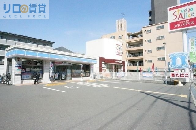コンビニ　ローソン豊新五丁目店（コンビニ）まで386m