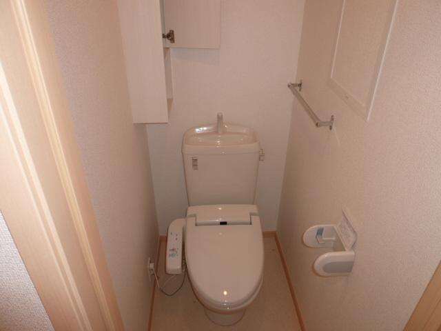 トイレ　別タイプの部屋の写真です