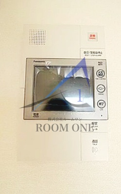 セキュリティ　モニター付きインターホンです。