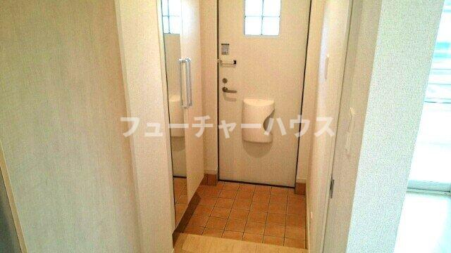 玄関　明るい玄関です