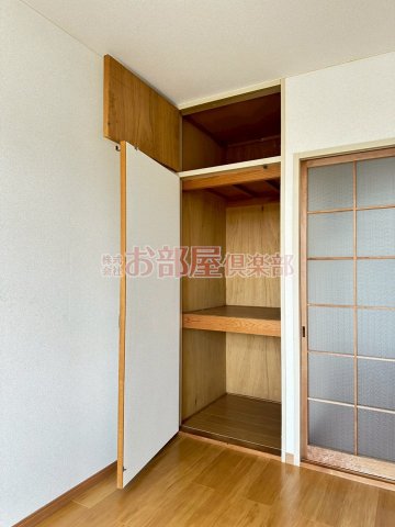 収納　大きなスペースがあり、収納には困りません