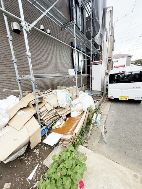 駐車場　～完成が楽しみ～