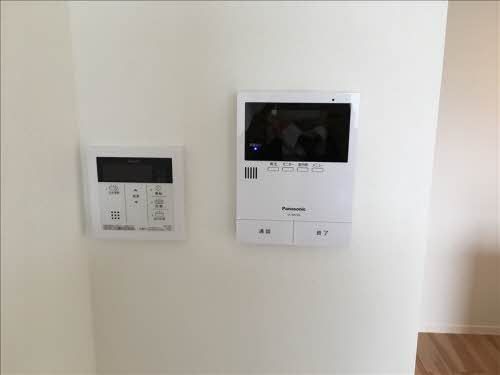 セキュリティ　モニター付ドアホン