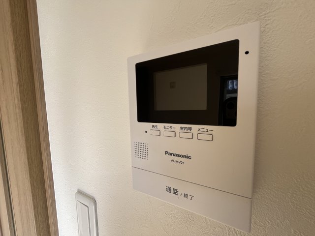 セキュリティ　モニター付き　インターホン