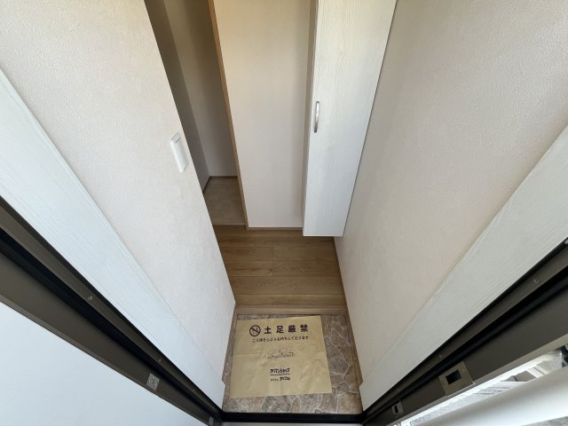 玄関　明るい玄関です