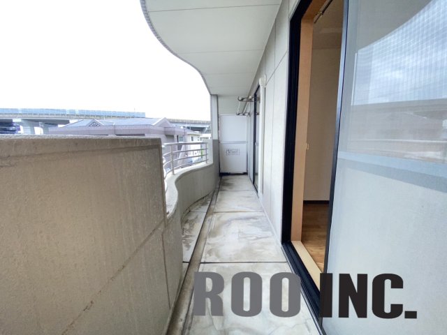 バルコニー　写真は反転のお部屋です