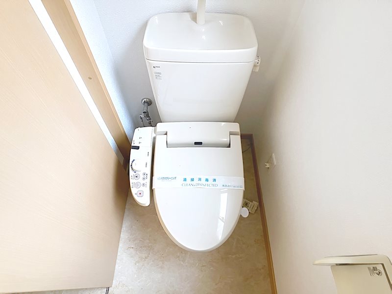 トイレ　ウォシュレット！