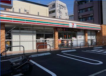 コンビニ　セブンイレブン 長崎宝町店（コンビニ）まで347m