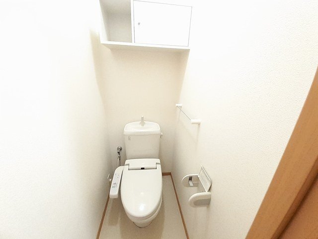 トイレ　ゆったりとした空間のトイレです