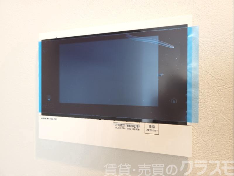 セキュリティ　来訪者が確認できるモニターホン♪