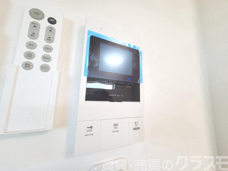 セキュリティ　来訪者が確認できるモニターホン♪