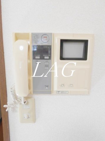 セキュリティ　モニター付きインターホンです。