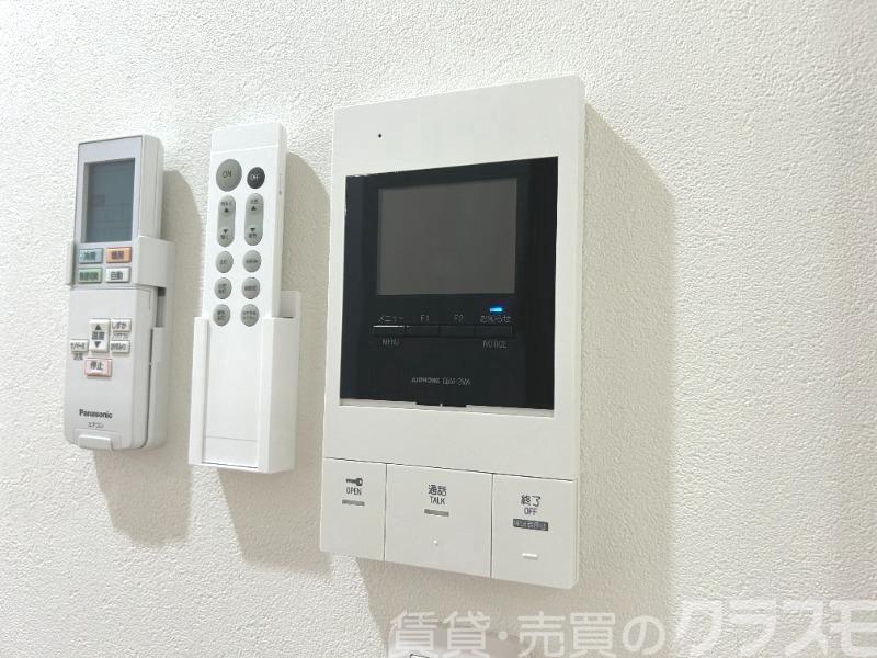 セキュリティ　来訪者が確認できるモニターホン♪