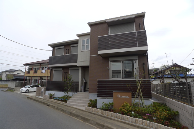 建物外観　積水ハウス施工のシャーメゾン