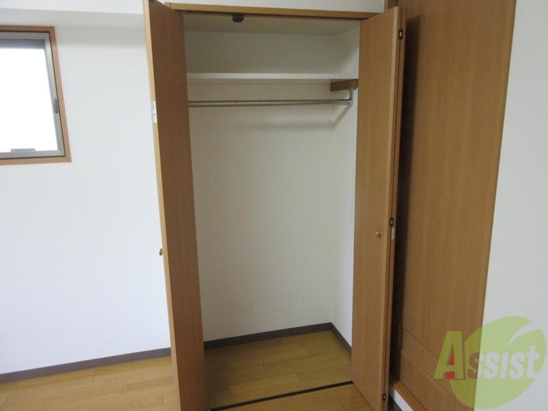 収納　上から下までの大きい収納です