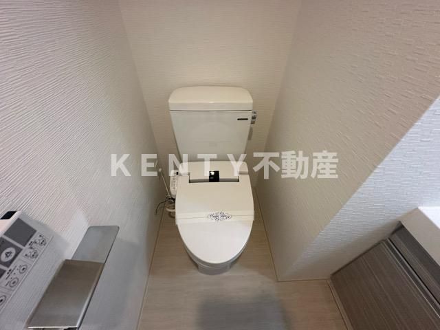 トイレ　ゆったりとした空間のトイレです