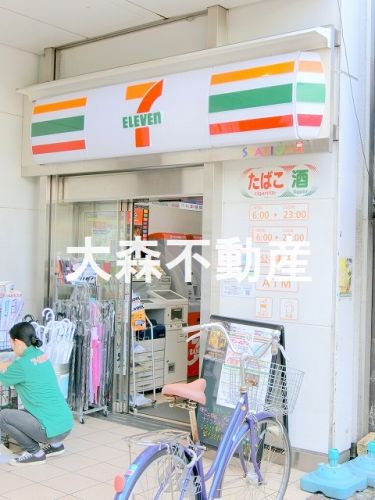 コンビニ　セブン-イレブン 京急ＳＴ平和島店（コンビニ）まで208m