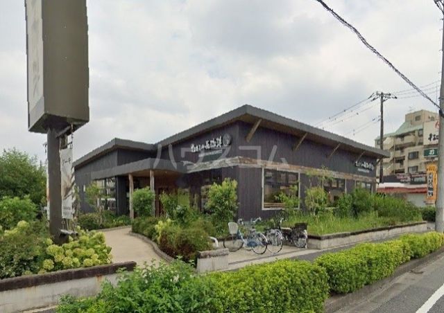 飲食店　むさしの森珈琲 松戸新田店（飲食店）まで437m