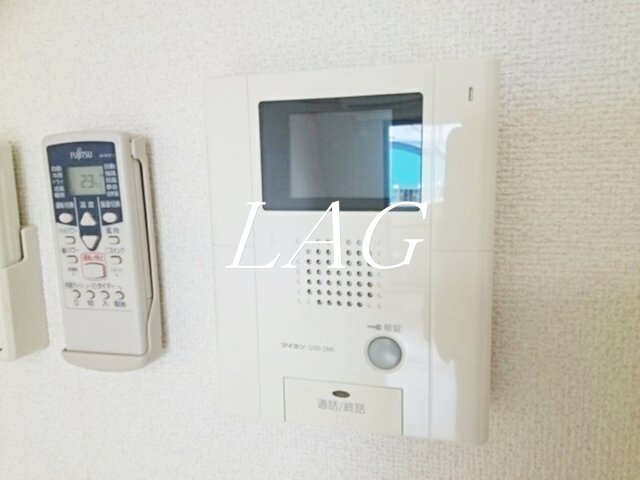 セキュリティ　モニター付きインターフォンです。