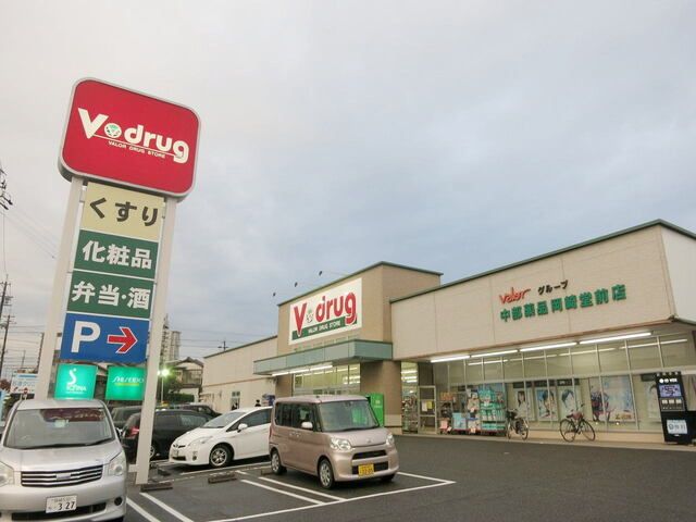 ドラックストア　Ｖ・drug 岡崎堂前店（ドラッグストア）まで500m