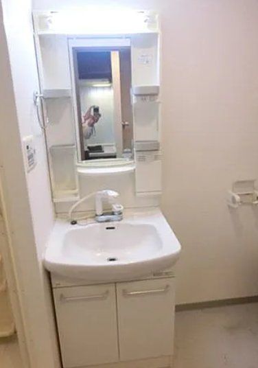 洗面設備　※同タイプの別のお部屋です。