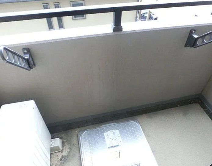 バルコニー　※同タイプの別のお部屋です。