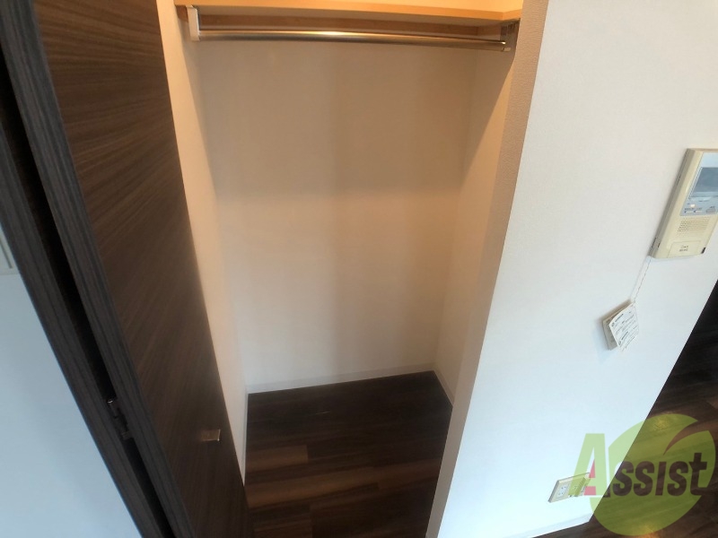 収納　クローゼットがありました。お洋服や荷物はここへ！