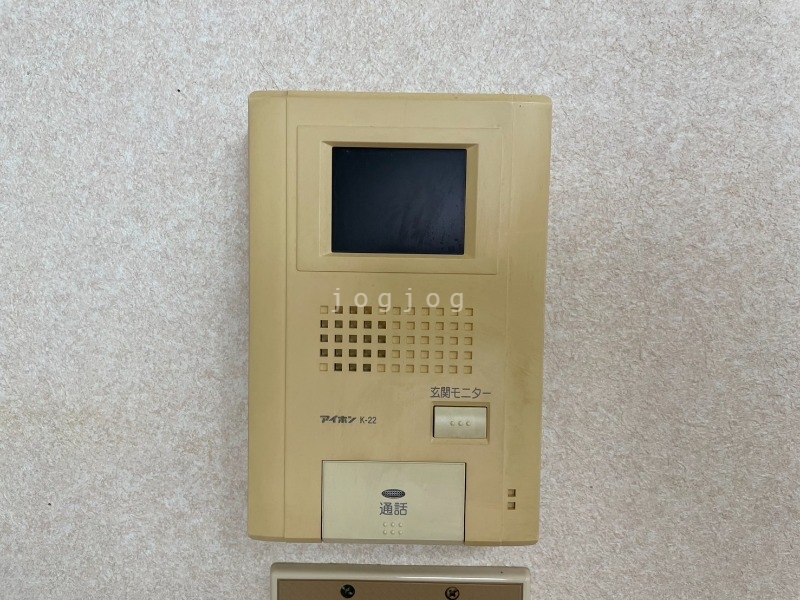 セキュリティ　モニター付きインターホンで来客確認も安心です！