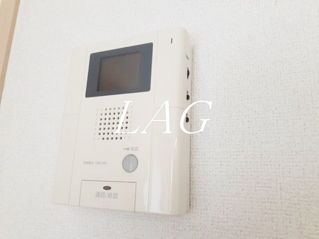 セキュリティ　モニター付きインターフォンです。