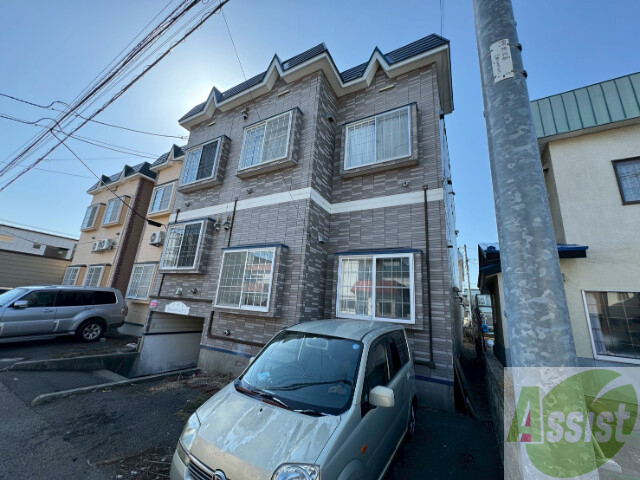 建物外観　札幌市北区北２５条西「ドルミムサシ」