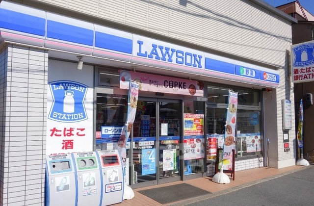 コンビニ　ローソン　四条中新道店（コンビニ）まで375m